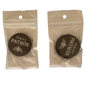 Patron tequila Pop stopper phone accessories set of 2